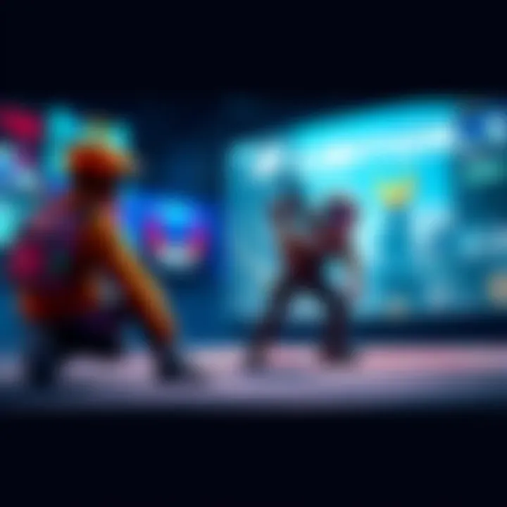 Two underrated video games Two overlooked video games with colorful graphics and engaging gameplay showcasing their unique features