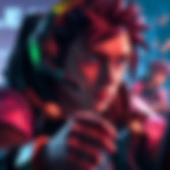 Tyler1 focusing intensely while gaming, showcasing his signature style while playing Sona