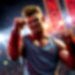 Tyler1 celebrating after reaching Master rank in Street Fighter 6 with Modern Guile