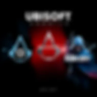 Promotional image showing logos of Assassin's Creed, Far Cry, and Ghost Recon games