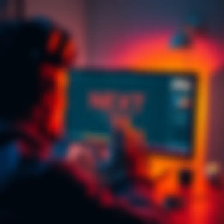 A frustrated person looking at a computer screen displaying Ubisoft NEXT ERROR message while trying to redeem a game key