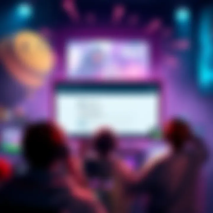 A graphic depicting an empty patch notes section on Steam, surrounded by confused gamers.