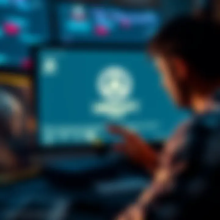 Person looking frustrated at computer screen while trying to access the Ubisoft Store