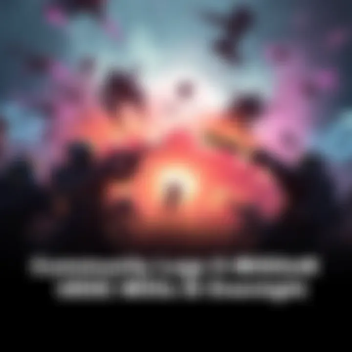 Players engaged in fast-paced UESC battles showcasing high scores and teamwork