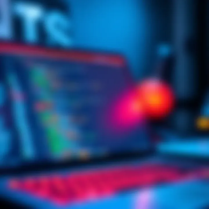 A screenshot showing a software interface with small and hard-to-read text, highlighting the readability issue.