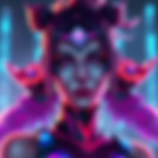 Ult Hailey character in a vibrant new skin design with colorful effects