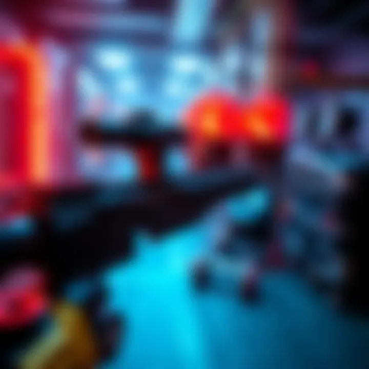 A screenshot showing an optimized Ultimate Reactor setup in TFD with visible gun mounting and gameplay elements around it.