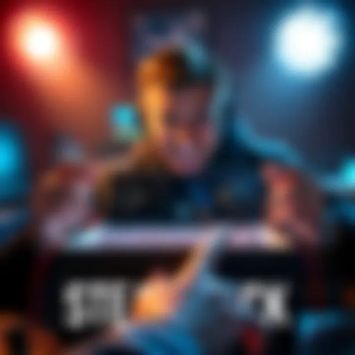 Person unboxing a Steam Deck gaming console with excitement