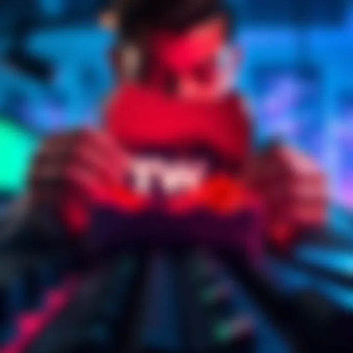 A person unboxes a Tw Octane item, showing excitement over a rare gaming drop