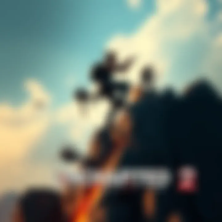 Action-packed scene from Uncharted 2 featuring the main character climbing a mountain while battling enemies.