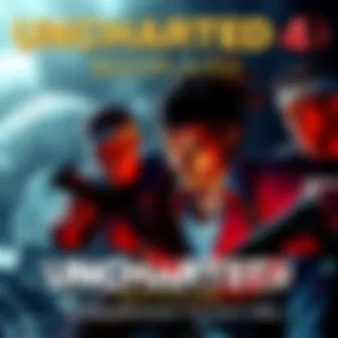 Players engaged in intense gameplay during a multiplayer match in Uncharted 4, showcasing teamwork and strategy.