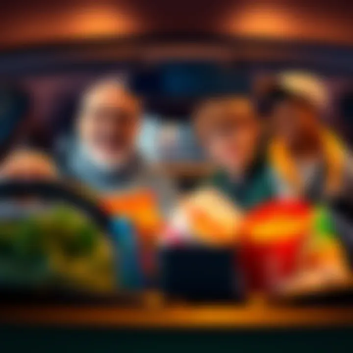 Uncle Leon driving a car with healthy snacks in the front seat, ready to pick up kids from school