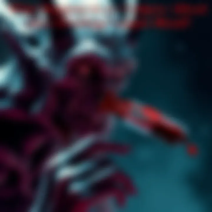 An undead creature sipping from a vial of vampire blood, looking curious and cautious.