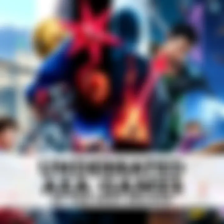 A selection of lesser-known AAA video games displayed with colorful cover art, highlighting their unique characters and worlds.