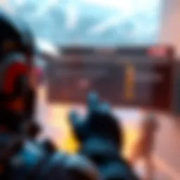 Understanding Galvanized Aptitude Mod Graphic showing a gamer examining the Galvanized Aptitude mod interface, highlighting status effects on enemies, with a focus on active targets