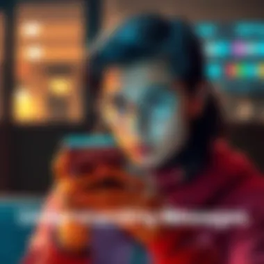 A person looks puzzled while reading a notification about account deletion on their smartphone.