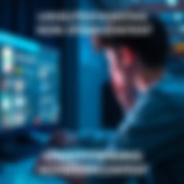 A person looking at a computer screen displaying non-steam content options and resources
