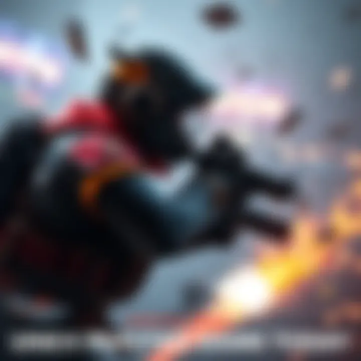 A player in action, facing off against an opponent in a thrilling ranked game scenario, showcasing intense competition and strategic moves.