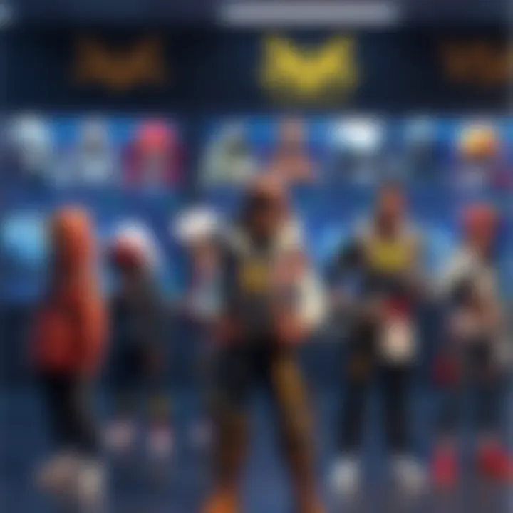 A display of various unique cosmetic skins for characters in The Finals, showcasing diverse styles and designs, contrasting with common reskins.