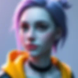 A digital character in Unity displaying an unusually pale skin tone after a recent patch.