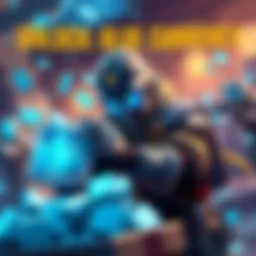 A player in Arc Raiders collecting blue currency and using hatch keys to enhance gameplay.