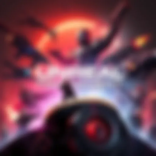 A vibrant fan art wallpaper inspired by the Unreal Tournament game featuring action-packed scenes and characters from the series.