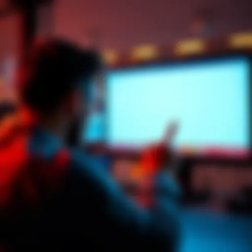 Unresponsive Update Screen A person looking frustrated at a computer screen showing unclickable buttons.