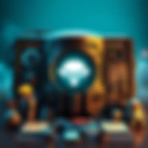 A mint condition UNSC Builders Forge with an intact front display face, surrounded by collectible items