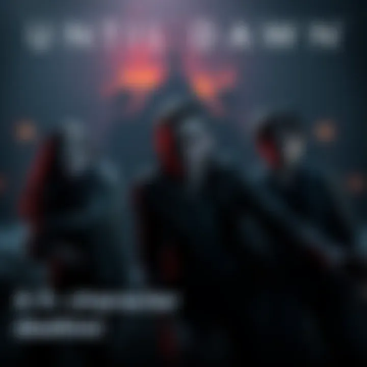 A screenshot from Until Dawn showing characters Ashley, Chris, and Sam in a tense moment before their deaths, with dark and eerie surroundings