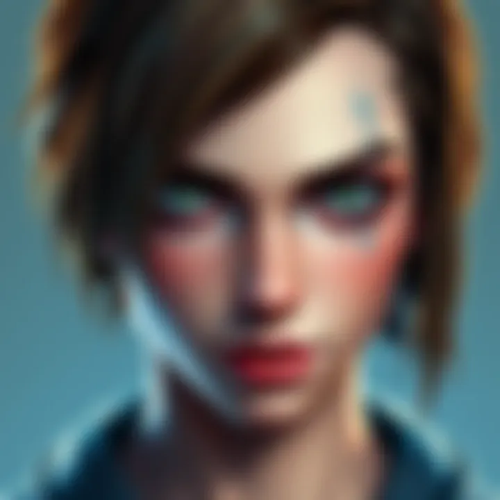 A detailed drawing of a character from Until Dawn, showcasing realistic facial features and expressions
