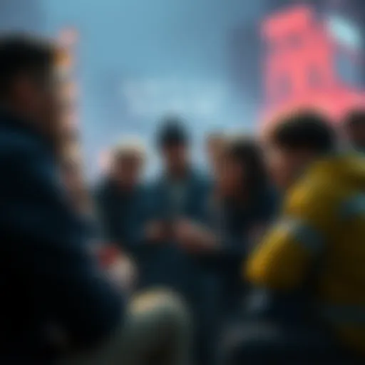 Group of fans discussing Until Dawn 2 and its relation to the first game, showing different opinions and reactions