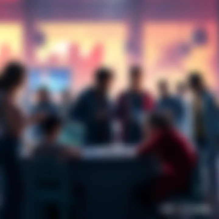 Various characters from Until Dawn interacting in scenes inspired by popular shows like Yellowjackets and Grey's Anatomy