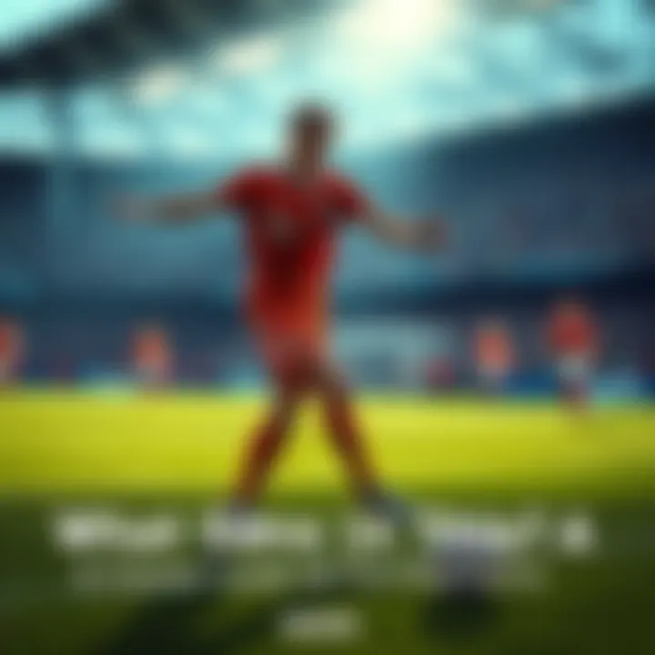 A player demonstrating a non-traditional formation during a game, showcasing unique tactical positioning