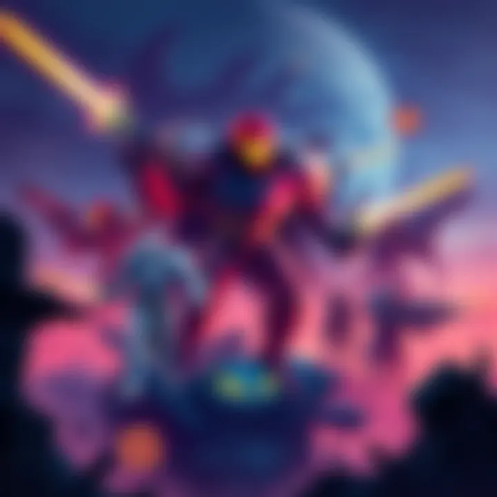 A vibrant illustration showcasing characters and scenes from anticipated Metroidvania games, featuring action-packed gameplay scenes and unique environments.