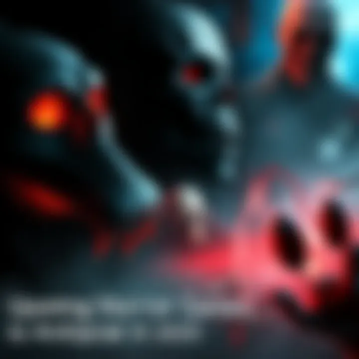 A collection of horror game covers featuring eerie artwork and chilling themes