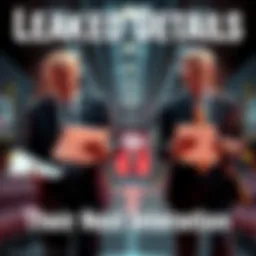 Upcoming Interaction Details Key figures preparing for their upcoming meeting with documents and notes in hand.