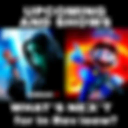 Collage of movie posters for Scream 7 and The Super Mario Galaxy Movie with bright colors