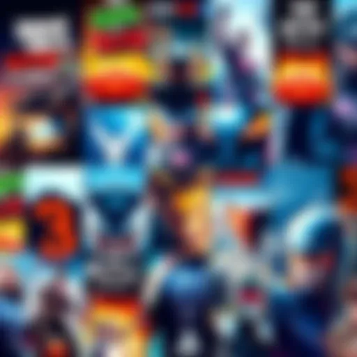 A collage of various video game covers showcasing exciting titles anticipated by fans, highlighting vibrant graphics and diverse gameplay styles.