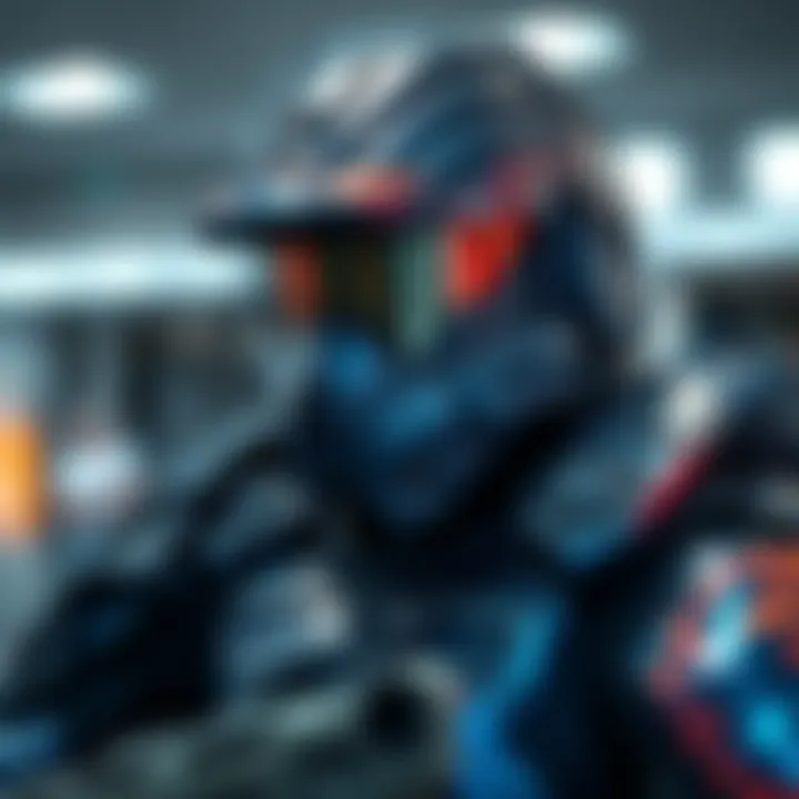 Close-up of upgraded ODST cosplay armor with new details