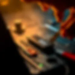 Upgrading SSD A person swapping out an old SSD for a new one in a laptop, with tools and the SSD next to them.