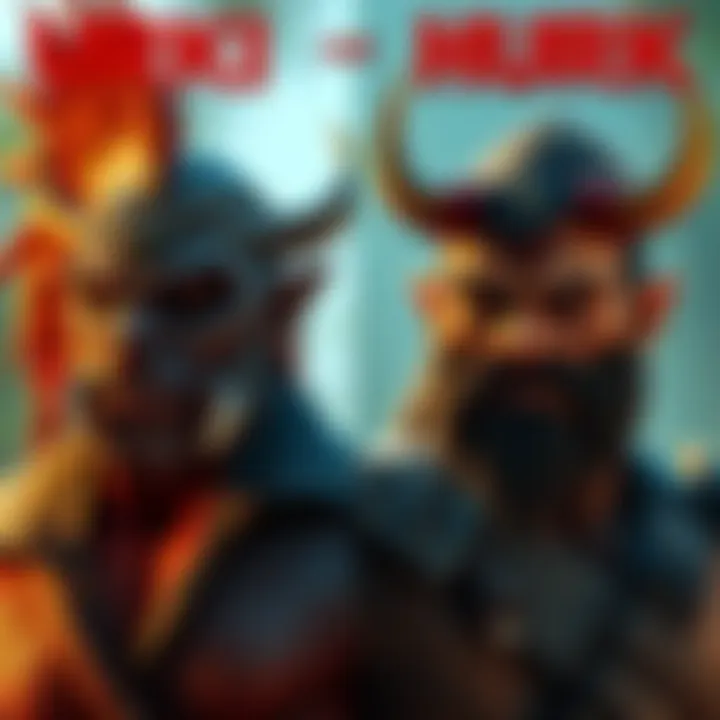 Urki and Hurk Connection A side-by-side comparison of Urki from FC Primal and Hurk from Far Cry, highlighting similarities in their appearance and character traits.