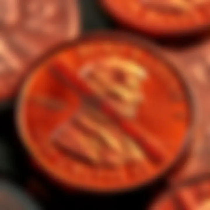 US Treasury Ends Penny Production A close-up of a penny with a crossed-out symbol, representing the end of its production by the US Treasury.