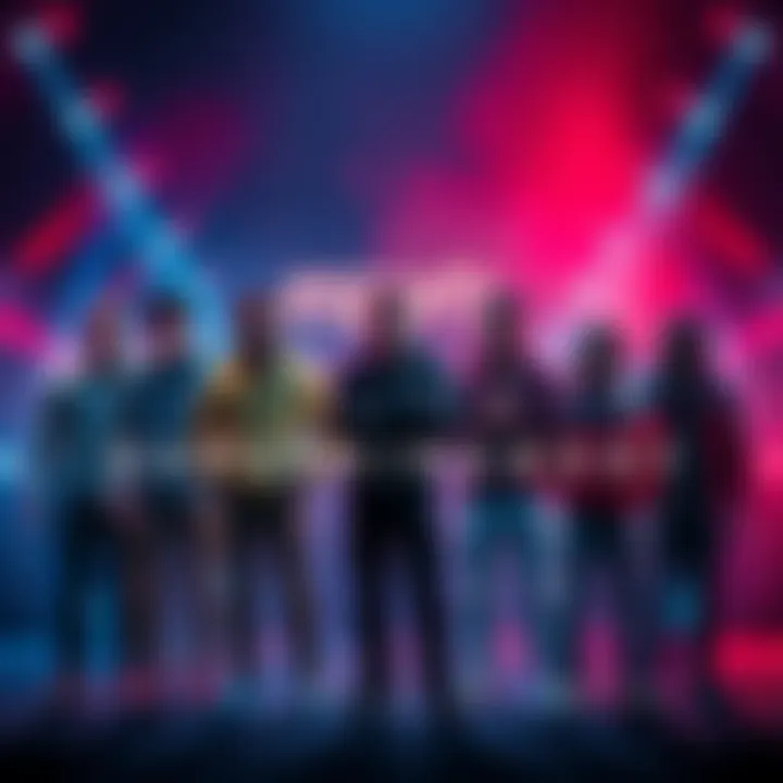 A group of esports leaders standing together, representing a unified governing body for esports in the USA.