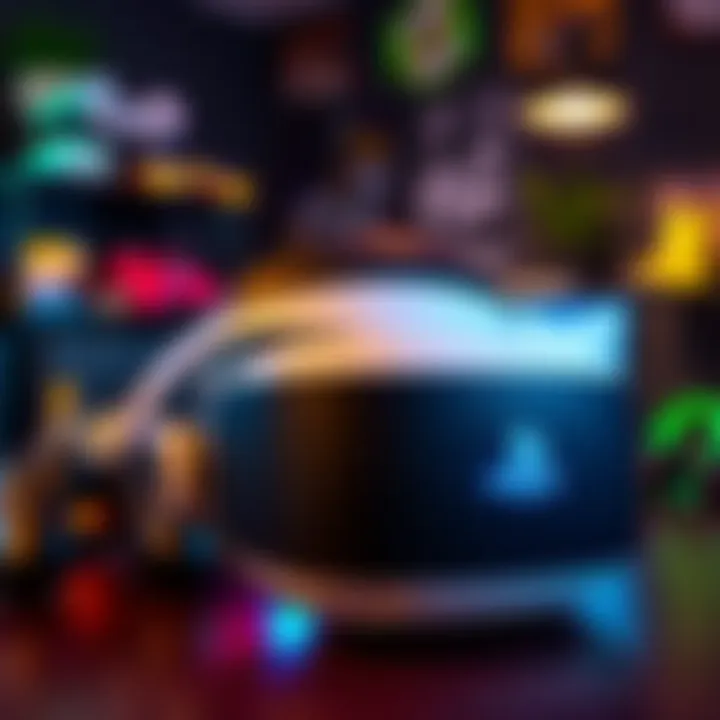 Used PSVR2 on Marketplace A used PSVR2 headset displayed on a table with gaming accessories in the background