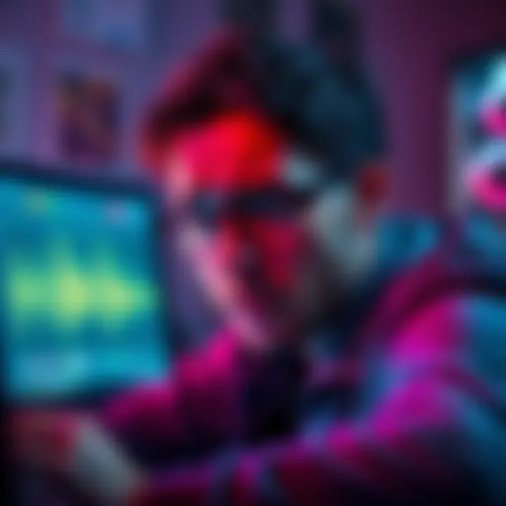 A person looking frustrated at their computer while trying to fix audio problems after installing Decky Loader