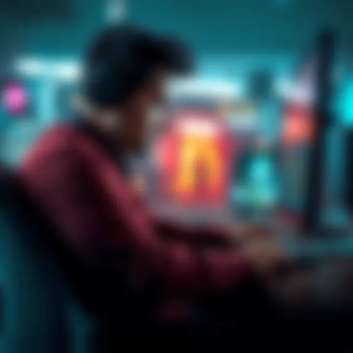 A frustrated person looking at a computer screen with a Steam card next to them, waiting for support response on a claim.