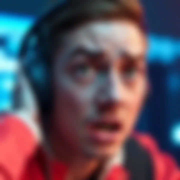 User looking shocked at their Microsoft Rewards points dropping from 5987 to 12