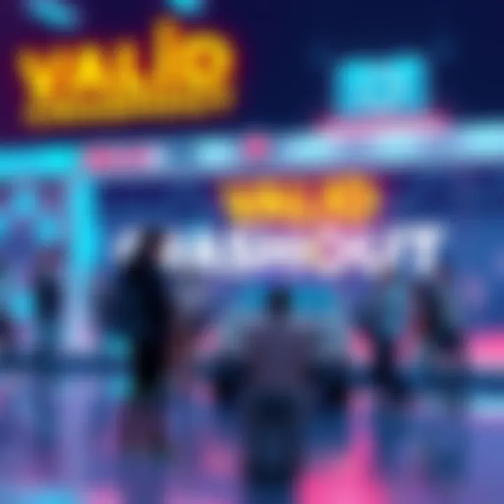 Illustration showing a news headline related to the valid crashout with people discussing its implications