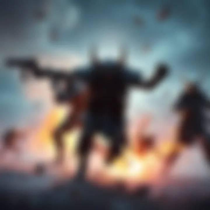 A group of players struggle as Valk's ultimate ability leaves one teammate behind during gameplay.