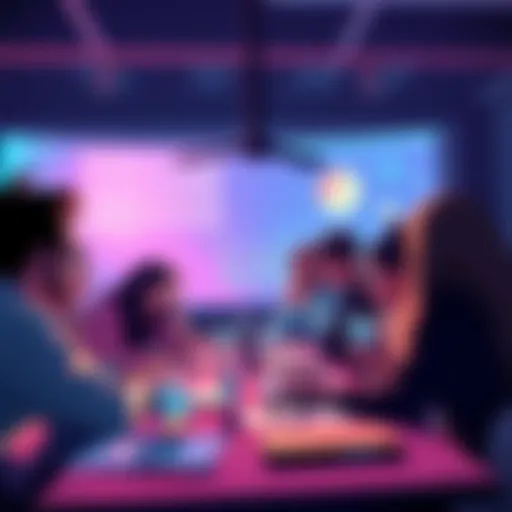 Participants brainstorming creative ideas Group of people collaborating and sharing ideas on new content for Valkyr agenda